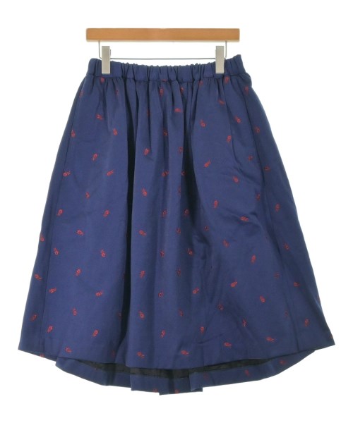 COMME des GARCONS GIRL(コムデギャルソンガール)ロング・マキシ丈スカート 紺 サイズ:S/2200655275015
