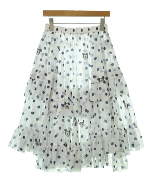 COMME des GARCONS GIRL(コムデギャルソンガール)ロング・マキシ丈スカート 白 サイズ:S/2200668805063