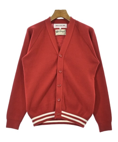 COMME des GARCONS GIRL(コムデギャルソンガール)カーディガン 赤 サイズ:L/2200683182019