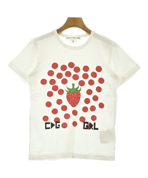COMME des GARCONS GIRL(コムデギャルソンガール)Tシャツ・カットソー 白 サイズ:M/2200683182071