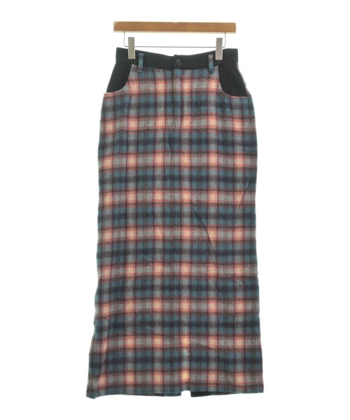 Ground Y(グラウンド　ワイ)ロング・マキシ丈スカート 緑 サイズ:-(M位)/2200520901056