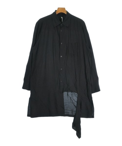 Ground Y(グラウンド　ワイ)カジュアルシャツ 黒 サイズ:3(M位)/2200651814096