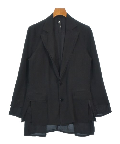 Ground Y(グラウンド　ワイ)テーラードジャケット 黒 サイズ:1(XS位)/2200670839018