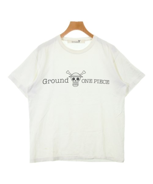 Ground Y(グラウンド　ワイ)Tシャツ・カットソー 白 サイズ:4(L位)/2200687099153