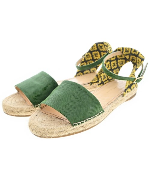 Charlotte Olympia(シャーロットオリンピア)サンダル 緑 サイズ:EU38(24.5cm位)/2200659160041
