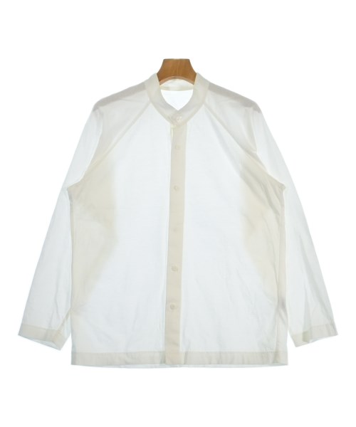 HOMME PLISSE(オムプリッセ)カジュアルシャツ 白 サイズ:2(M位)/2200669020069
