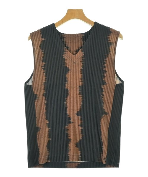 HOMME PLISSE(オムプリッセ)カジュアルシャツ 茶 サイズ:2(M位)/2200673668042