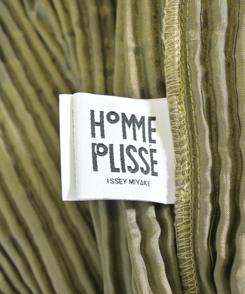 HOMME PLISSE（オムプリッセ）カジュアルジャケット カーキ サイズ:3(L位) メンズ/2200661740033