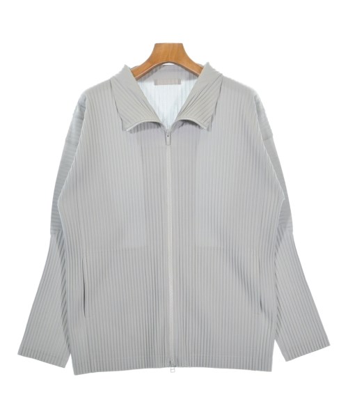 HOMME PLISSE(オムプリッセ)ブルゾン グレー サイズ:3(L位)/2200666584083