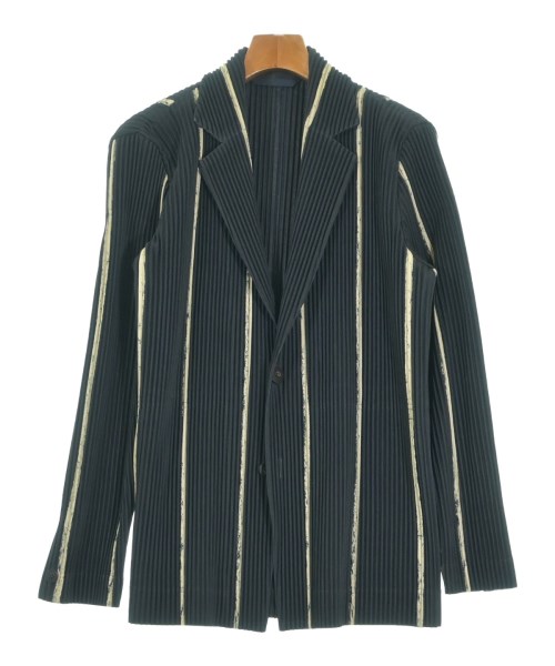 HOMME PLISSE(オムプリッセ)カジュアルジャケット 紺 サイズ:2(M位)/2200669535013