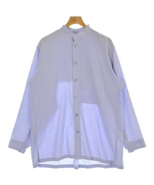 HOMME PLISSE(オムプリッセ)カジュアルシャツ 紫 サイズ:3(L位)/2200671016098