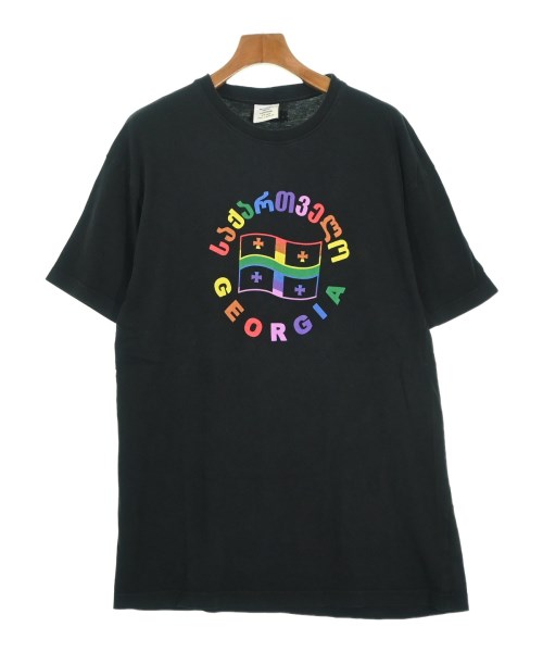 VETEMENTS(ヴェトモン)Tシャツ・カットソー 黒 サイズ:S/2200695857141