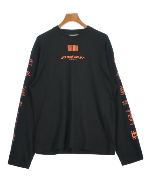 VTMNTS(ブイティーエムエヌティーエス)Tシャツ・カットソー 黒 サイズ:S/2200698378124