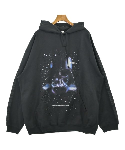 VETEMENTS(ヴェトモン)パーカー 黒 サイズ:L/2200703447623