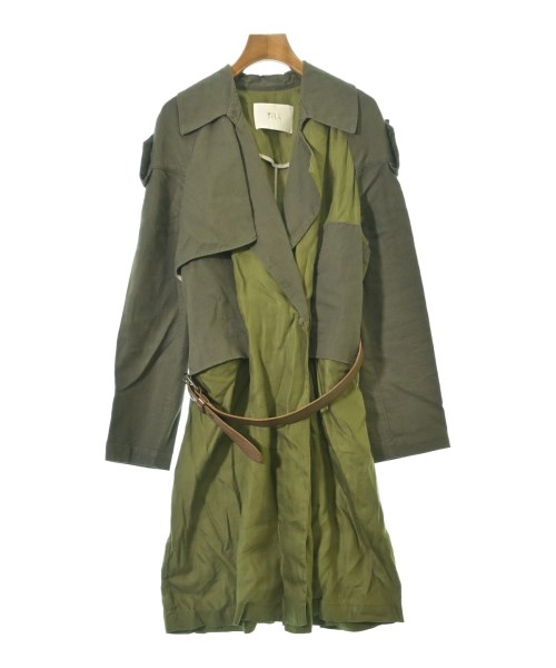 TELA(テラ)チェスターコート カーキ サイズ:40(M位)/2200640921019