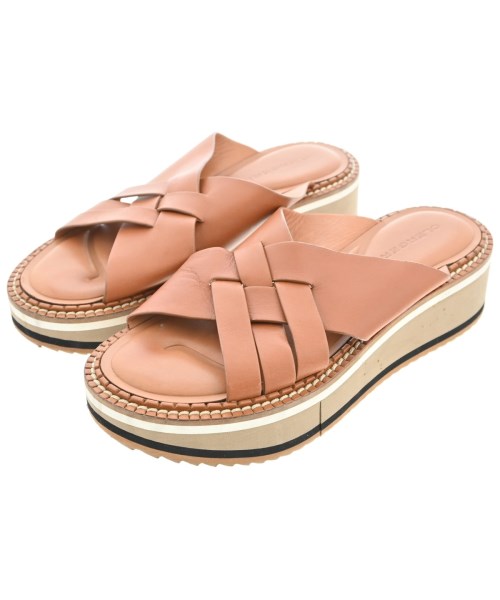 CLERGERIE(クレジュリー)サンダル 茶 サイズ:EU37(23.5cm位)/2200657551360