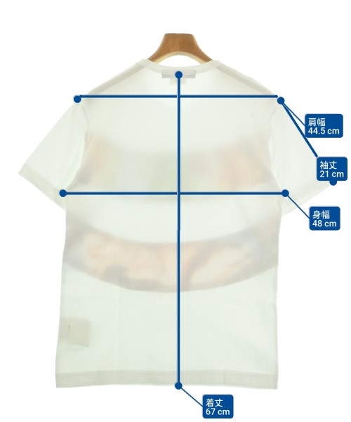 COMME des GARCONS HOMME DEUX（コムデギャルソンオムドゥ）Tシャツ・カットソー 白 サイズ:S メンズ/2200608751085