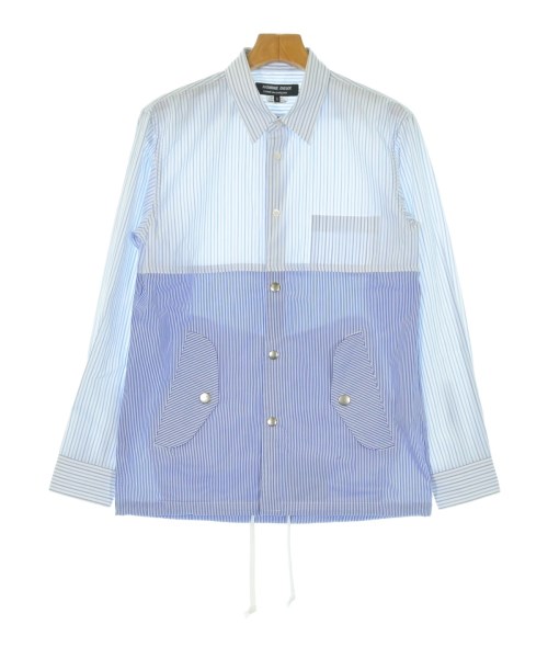 COMME des GARCONS HOMME DEUX(コムデギャルソンオムドゥ)カジュアルシャツ 青 サイズ:XS/2200679015048