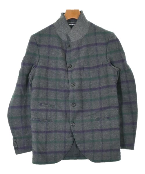 COMME des GARCONS HOMME DEUX(コムデギャルソンオムドゥ)テーラードジャケット グレー サイズ:S/2200653472089