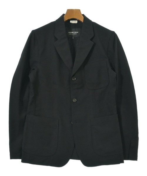 COMME des GARCONS HOMME DEUX(コムデギャルソンオムドゥ)カジュアルジャケット 黒 サイズ:S/2200686732020