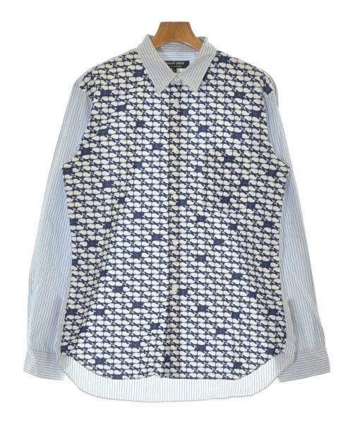 COMME des GARCONS HOMME DEUX(コムデギャルソンオムドゥ)カジュアルシャツ 紺 サイズ:XL/2200677868189