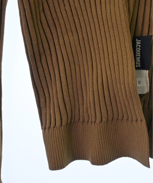 JACQUEMUS（ジャックムス）カーディガン 茶 サイズ:34(XS位) レディース/2200504204333