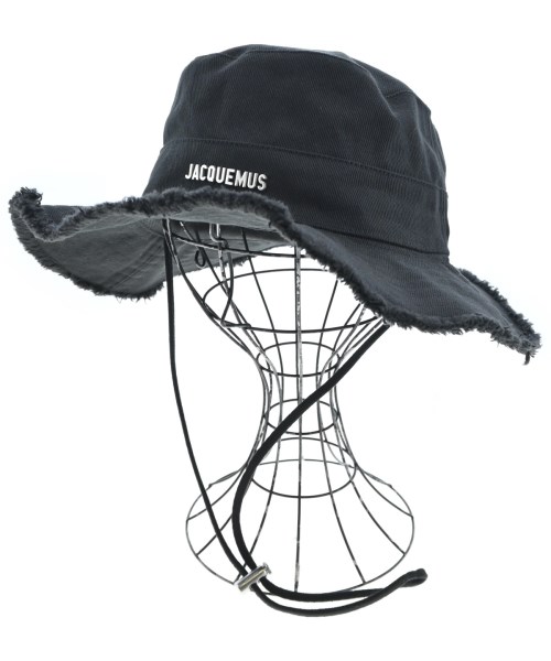 JACQUEMUS(ジャックムス)ハット 黒 サイズ:60cm/2200639290058