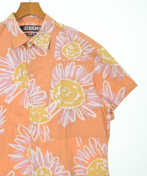 JACQUEMUS（ジャックムス）カジュアルシャツ オレンジ サイズ:48(L位) メンズ/2200575559035
