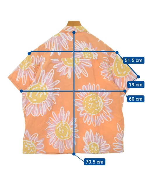 JACQUEMUS（ジャックムス）カジュアルシャツ オレンジ サイズ:48(L位) メンズ/2200575559035