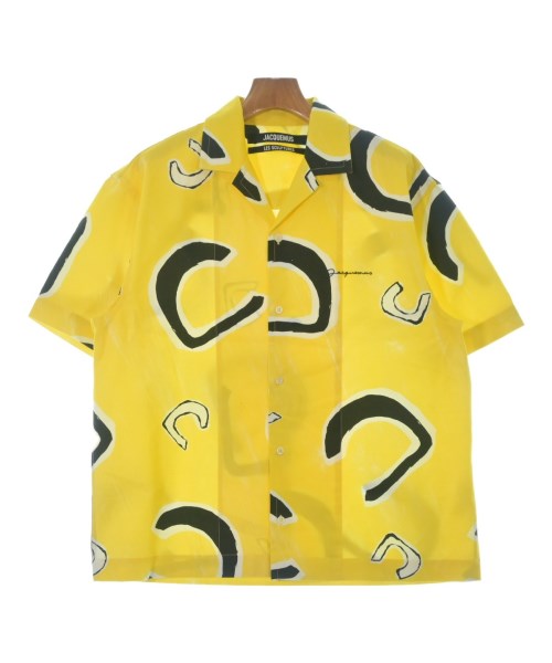 JACQUEMUS(ジャックムス)カジュアルシャツ 黄 サイズ:48(L位)/2200674301023