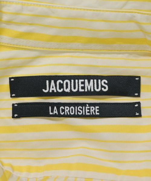 JACQUEMUS（ジャックムス）カジュアルシャツ 黄 サイズ:44(S位) メンズ/2200694480043