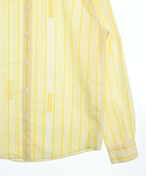 JACQUEMUS（ジャックムス）カジュアルシャツ 黄 サイズ:44(S位) メンズ/2200694480043