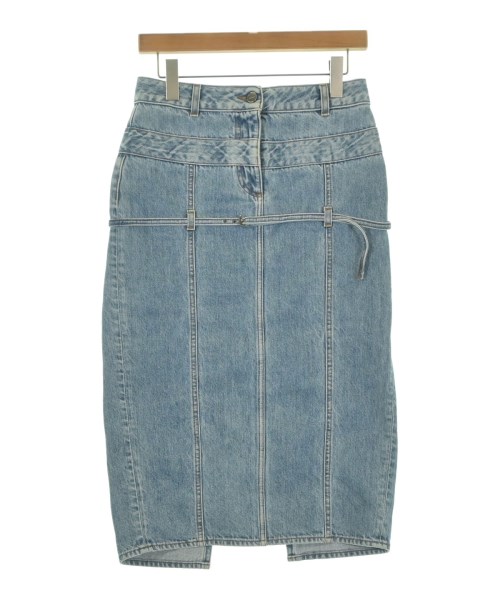 JACQUEMUS(ジャックムス)ひざ丈スカート 紺 サイズ:26(M位)/2200654937013