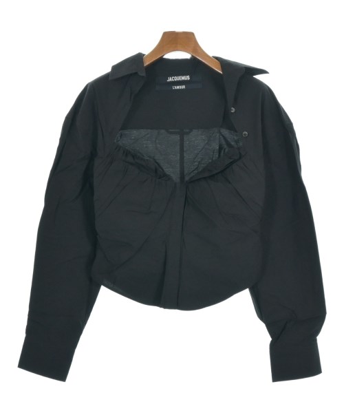 JACQUEMUS(ジャックムス)ブラウス 黒 サイズ:38(S位)/2200655935209