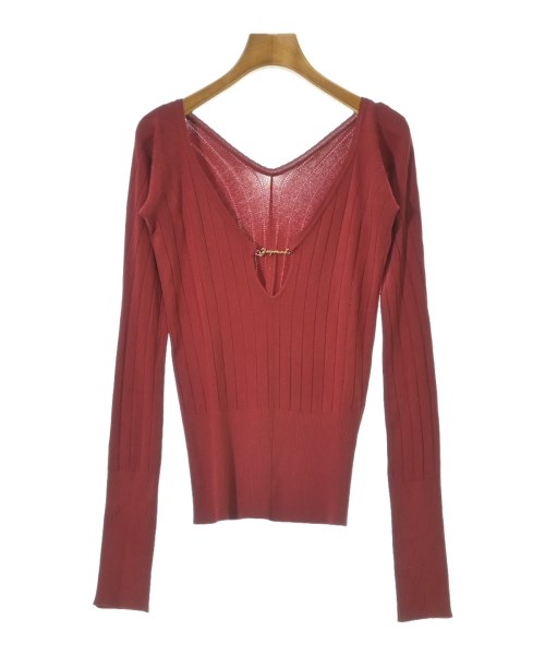 JACQUEMUS(ジャックムス)ニット・セーター 赤 サイズ:42(M位)/2200664321550