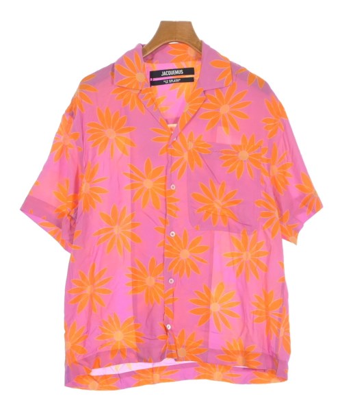 JACQUEMUS(ジャックムス)カジュアルシャツ ピンク サイズ:44(S位)/2200692043073