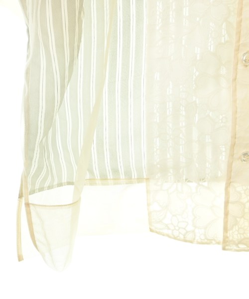 Simone Rocha（シモーネロシャ）カジュアルシャツ ベージュ サイズ:L メンズ/2200616581025