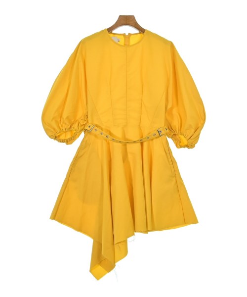 MARQUES' ALMEIDA(マルケス　アルメイダ)ワンピース 黄 サイズ:S/2200590738033