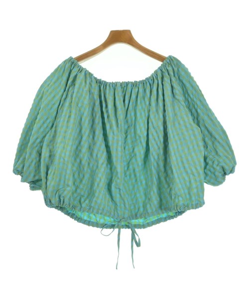 MARQUES' ALMEIDA(マルケス　アルメイダ)ブラウス 青 サイズ:XS/2200641103193