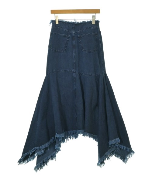 MARQUES' ALMEIDA（マルケス　アルメイダ）ロング・マキシ丈スカート 紺 サイズ:6(M位) レディース/2200664239053