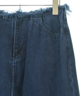 MARQUES' ALMEIDA（マルケス　アルメイダ）ロング・マキシ丈スカート 紺 サイズ:6(M位) レディース/2200664239053