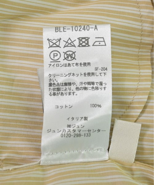 CristaSeya（クリスタセヤ）シャツワンピース ベージュ サイズ:M レディース/2200500279106