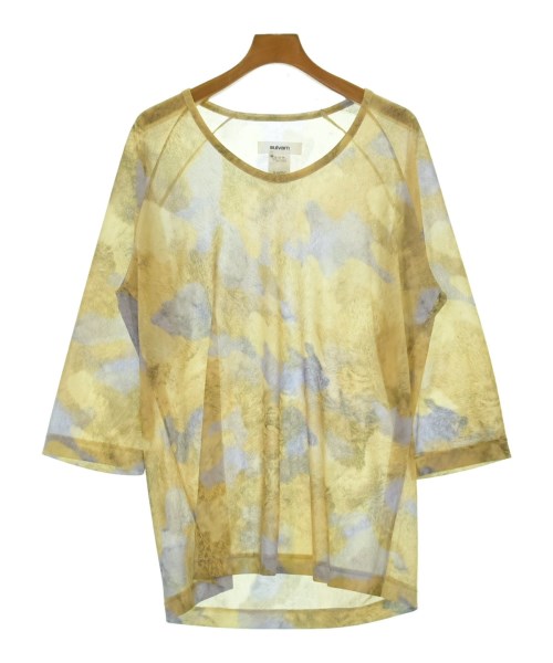 sulvam(サルバム)Tシャツ・カットソー 黄 サイズ:M/2200661446225