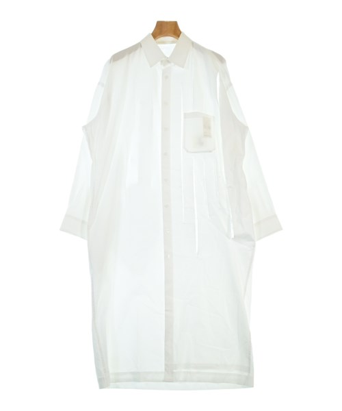B Yohji Yamamoto(ビーヨウジヤマモト)シャツワンピース 白 サイズ:2(S位)/2200671410049