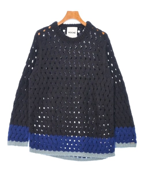 KOCHE(コシェ)ニット・セーター 紺 サイズ:S/2200584983036