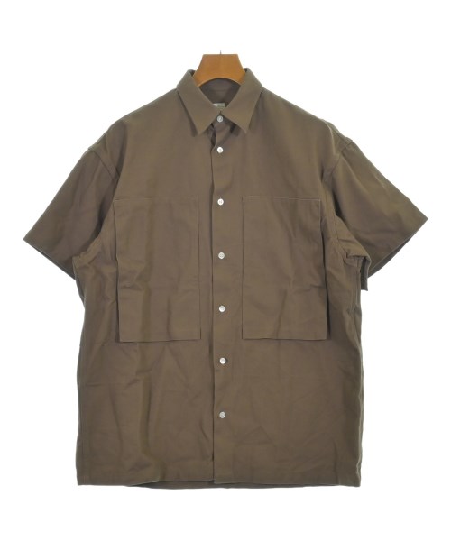 E.TAUTZ(イートウツ)カジュアルシャツ 茶 サイズ:S/2200621703047