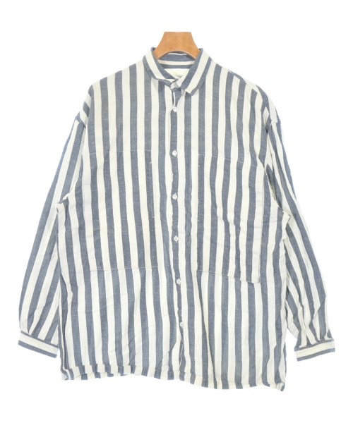 E.TAUTZ(イートウツ)カジュアルシャツ 紺 サイズ:S/2200644819107