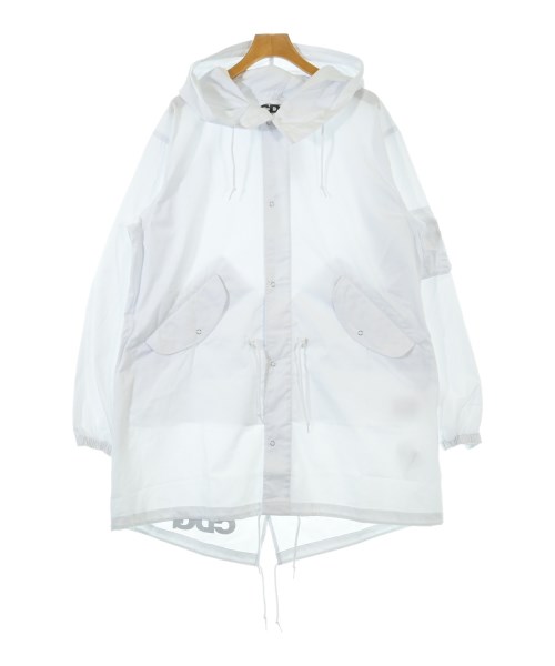CDG(シーディージー)モッズコート 白 サイズ:S/2200552575140