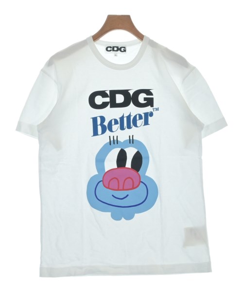 CDG(シーディージー)Tシャツ・カットソー 白 サイズ:XL/2200651489133