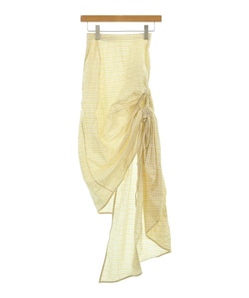 WALK OF SHAME(ウォークオブシェイム)ロング・マキシ丈スカート 白 サイズ:38(S位)/2200583490320